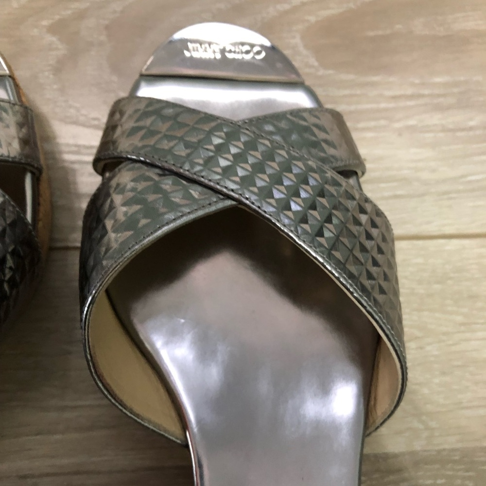 Silver Jimmy Choo’s - Picture 3 of 5